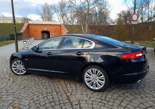 Jaguar XF cena 34500 przebieg: 220000, rok produkcji 2009 z Warszawa małe 37